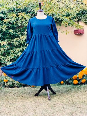 Three Tier Textured Frock