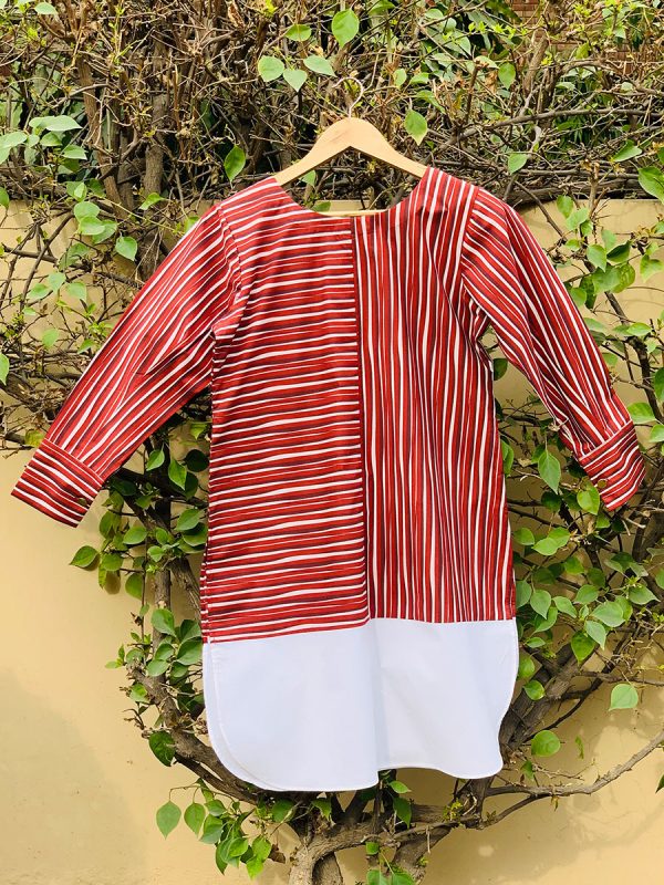 Inverted Stripe Shirt
