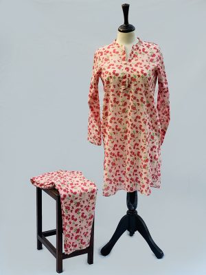 2 Piece Printed Suit