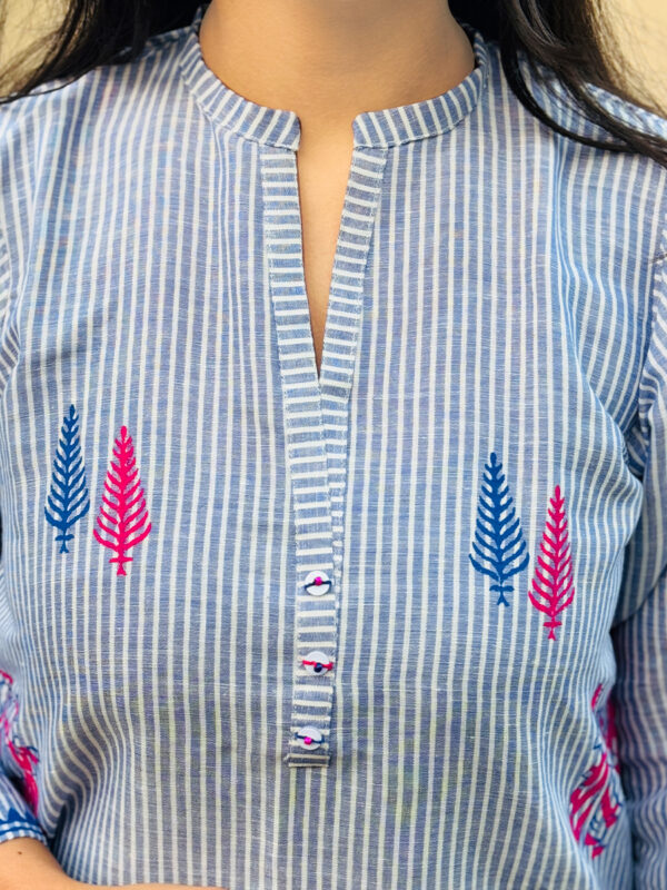 Stripe Pasted Shirt - Image 2