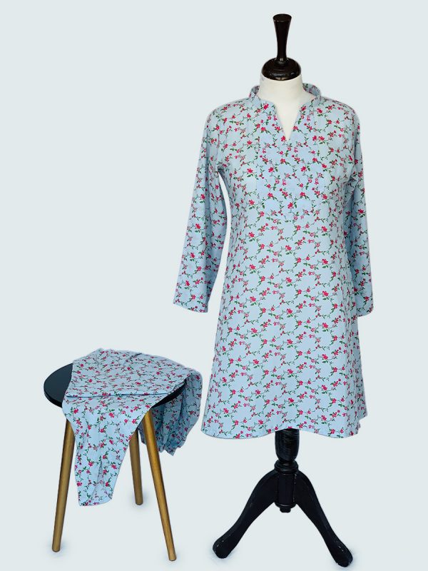 2 Piece Printed Suit