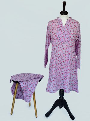 2 Piece Printed Suit