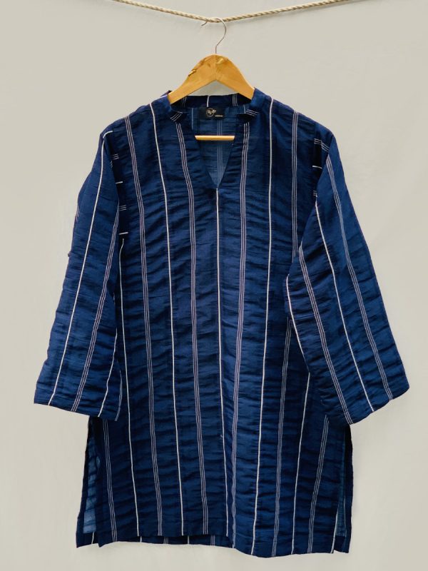 Silk Crushed Kurti
