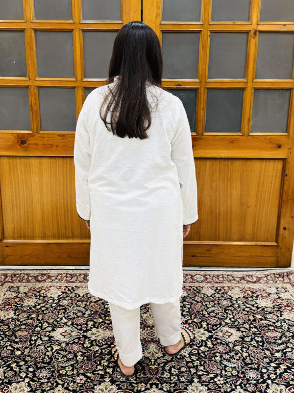 2 piece Embroidered Suit - Image 4